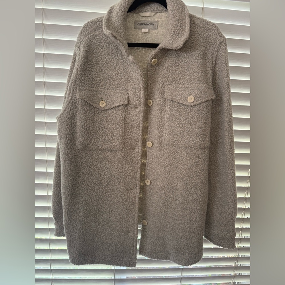 Outerknown Textured Gray Jacket